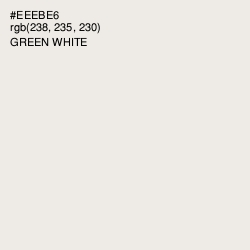 #EEEBE6 - Green White Color Image